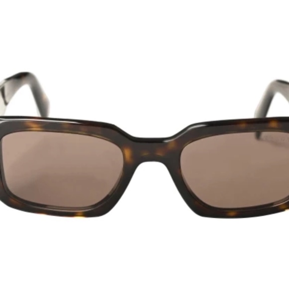 Prada Symbole Rectangular Sunglasses, PR17WS 49mm in Tortoise